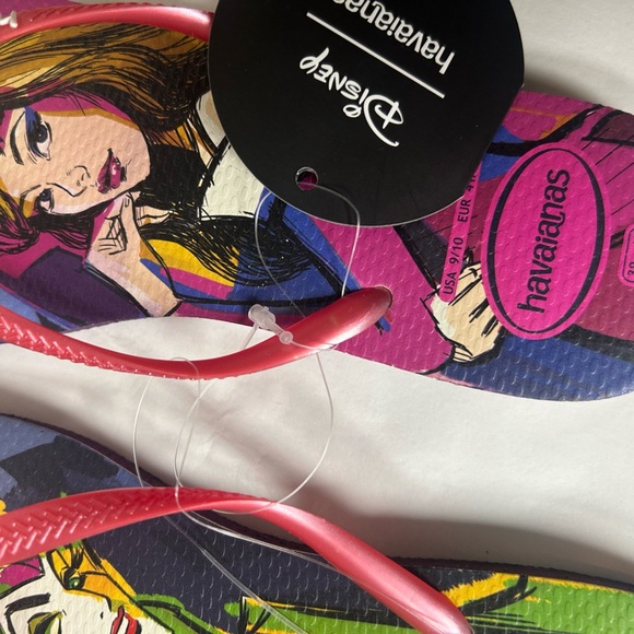 New NWT Havaianas Women's Disney Maleficent and Aurora from Flip Flops - Picture 6 of 9
